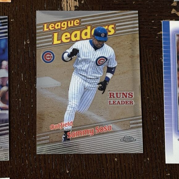 Sammy Sosa 12 Card Lot NM MLB Baseball w Rookie RC Topps HR Parade Power Players - Picture 7 of 13